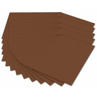 Folia 614/50 85 Fotokarton, DIN A4, 300 g/m², 50 vellen chocoladebruin, voor het knutselen en creatief vormgeven van kaarten, vensterafbeeldingen en voor scrapbooking Folia 614/50 85 Fotokarton, DIN A4, 300 g/m², 50 vellen chocoladebruin, voor het knutselen en creatief vormgeven van kaarten, vensterafbeeldingen en voor scrapbooking