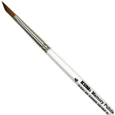KUM 5143811 Memory Point aquarelkwast schuin maat 2, 1 kunstenaarskwast KUM 5143811 Memory Point aquarelkwast schuin maat 2, 1 kunstenaarskwast