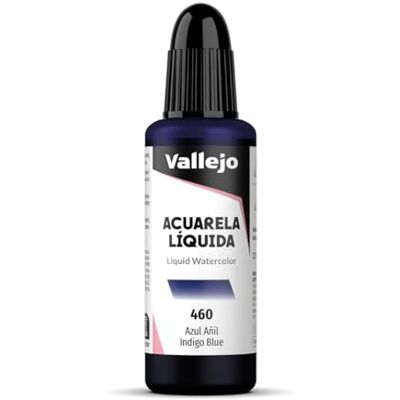 Vallejo Vloeibare aquarel 32 ml indigoblauw Vallejo Vloeibare aquarel 32 ml indigoblauw