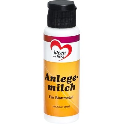 Ideen mit Herz Installatiemelk voor metaalfolie, lijm op goudfolie, 70 ml Ideen mit Herz Installatiemelk voor metaalfolie, lijm op goudfolie, 70 ml