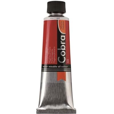 Cobra Artist Water mengbare olieverf tube 40 ml Magenta Primaire 369 olieverf met hoge pigmentatie zonder verdunners Cobra Artist Water mengbare olieverf tube 40 ml Magenta Primaire 369 olieverf met hoge pigmentatie zonder verdunners