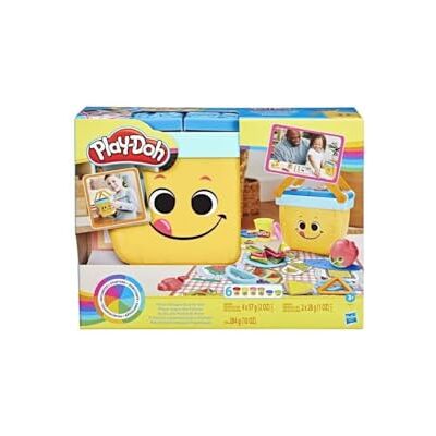 Play-Doh Korbi F6916 Picknickmand, kleuterspeelgoed, meerkleurig Play-Doh Korbi F6916 Picknickmand, kleuterspeelgoed, meerkleurig
