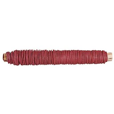 Rayher 24116287 Papierdraad 0,55 mm diameter op houten wikkeling 50 g ca. 20 m knutselgaren klassiek rood Rayher 24116287 Papierdraad 0,55 mm diameter op houten wikkeling 50 g ca. 20 m knutselgaren klassiek rood