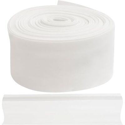 AERZETIX Gevouwen biasband 4,5 m x 30 mm 97% katoen en 3% lycra kleur wit voor handmatige en decoratieve projecten textielrand zoom afwerking naaien creaties DIY fournituren AERZETIX Gevouwen biasband 4,5 m x 30 mm 97% katoen en 3% lycra kleur wit voor handmatige en decoratieve projecten textielrand zoom afwerking naaien creaties DIY fournituren