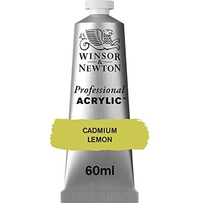 Winsor & Newton Professional Acryl Tube 60 ml 086 cadmiumgeel citroen ROW Winsor & Newton Professional Acryl Tube 60 ml 086 cadmiumgeel citroen ROW