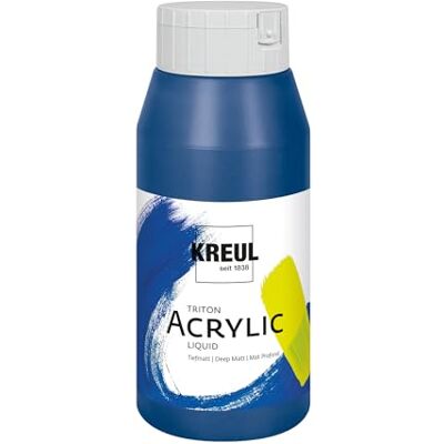 KREUL Solo Goya Triton Acrylic Basic, Kobaltblauw, 0 KREUL Solo Goya Triton Acrylic Basic, Kobaltblauw, 0