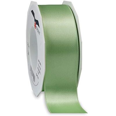PRÄSENT C.E. Pattberg Satijnen lint pastelgroen, rol met 25 m satijnen lint voor geschenkverpakkingen, breedte 40 mm, accessoires voor decoratie en knutselen, decoratief lint voor geschenken, elke gelegenheid PRÄSENT C.E. Pattberg Satijnen lint pastelgroen, rol met 25 m satijnen lint voor geschenkverpakkingen, breedte 40 mm, accessoires voor decoratie en knutselen, decoratief lint voor geschenken, elke gelegenheid