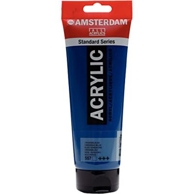 Amsterdam Standard Series acrylverf, Tube 250 ml, groenblauw 557 Amsterdam Standard Series acrylverf, Tube 250 ml, groenblauw 557