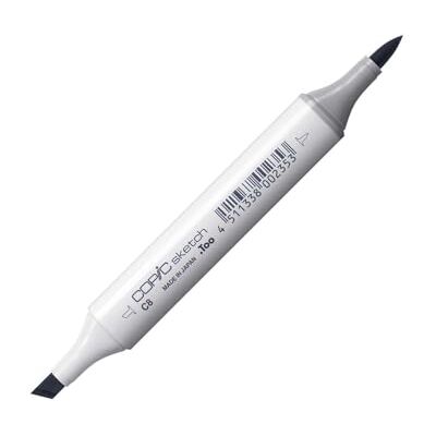 Copic Sketch 1, Cool Grey No 8, n/a Copic Sketch 1, Cool Grey No 8, n/a