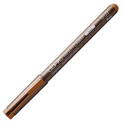 Copic Multiliner Sepia Tekenstift met water- en alcoholbestendige pigmentinkt van sepia, professionele fineliner voor schetsen, illustraties en outlines Copic Multiliner Sepia Tekenstift met water- en alcoholbestendige pigmentinkt van sepia, professionele fineliner voor schetsen, illustraties en outlines