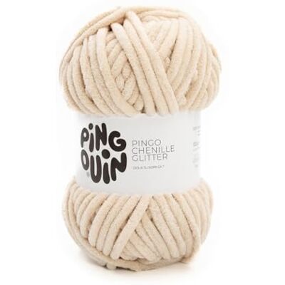 Pingouin Fluwelen garen, 100 g, pingo, chenille, glitter, Oeko-Tex gecertificeerd Pingouin Fluwelen garen, 100 g, pingo, chenille, glitter, Oeko-Tex gecertificeerd