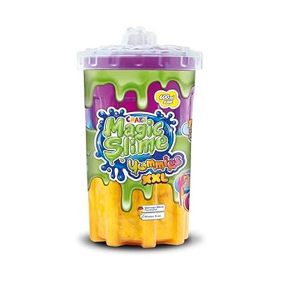 CRAZE Magic Slime YUMMIES XXL kinderslijm in neonkleuren gemengd met verschillende absorptiekaarten 600 ml doos kleurrijk slijm voor kinderen zonder resten CRAZE Magic Slime YUMMIES XXL kinderslijm in neonkleuren gemengd met verschillende absorptiekaarten 600 ml doos kleurrijk slijm voor kinderen zonder resten