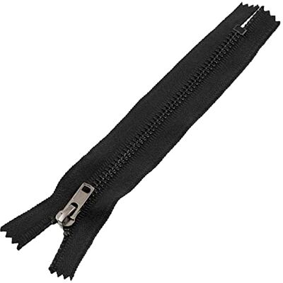 AERZETIX C61495 ritssluiting nr. 4 niet scheidbaar 14 cm van metaal enkele rits kleur zwart schuifregelaar lederwaren decoratie naaien jeans rok jurk broek fournituren AERZETIX C61495 ritssluiting nr. 4 niet scheidbaar 14 cm van metaal enkele rits kleur zwart schuifregelaar lederwaren decoratie naaien jeans rok jurk broek fournituren