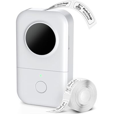 Phomemo D30 Etikettenprinter machine, draagbaar Bluetooth mini-etiketteerapparaat, Smart Telefon Handheld beschrijfapparaat, thermo-sticker kleine etiketteerder meerdere sjablonen lettertype symbool Phomemo D30 Etikettenprinter machine, draagbaar Bluetooth mini-etiketteerapparaat, Smart Telefon Handheld beschrijfapparaat, thermo-sticker kleine etiketteerder meerdere sjablonen lettertype symbool
