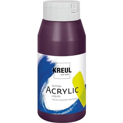 KREUL REUL Solo Goya Triton Acryl Basic verf, aubergine KREUL REUL Solo Goya Triton Acryl Basic verf, aubergine