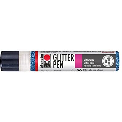 Marabu Glitter-Liner, glinsterende saffier, 25 ml Marabu Glitter-Liner, glinsterende saffier, 25 ml