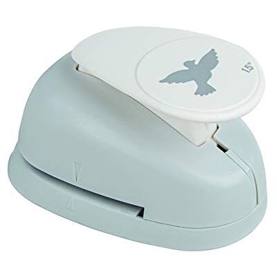 Rayher Hobby 89857000 duifpatroonperforator, Ø 3,81 cm, geschikt voor papier/karton tot 200 g/m² Rayher Hobby 89857000 duifpatroonperforator, Ø 3,81 cm, geschikt voor papier/karton tot 200 g/m²