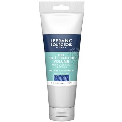 Lefranc Bourgeois Lefranc & Bourgeois 300660 3D glansgel voor volume-effecten van glanzende acrylverf, niet-vergeelde afwerking, 250 ml fles Lefranc Bourgeois Lefranc & Bourgeois 300660 3D glansgel voor volume-effecten van glanzende acrylverf, niet-vergeelde afwerking, 250 ml fles