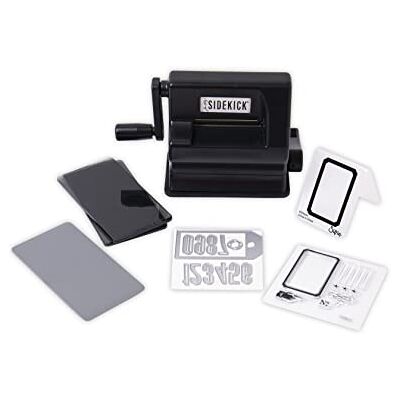 Sizzix Snijmachine, zwart, één maat Sizzix Snijmachine, zwart, één maat