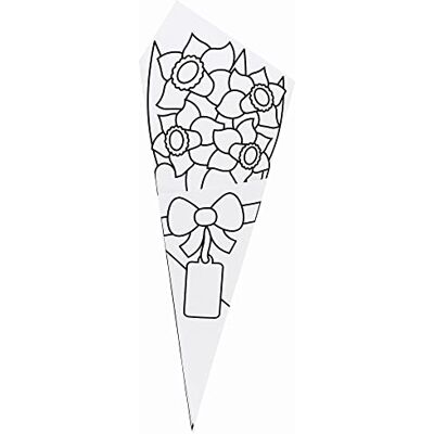 Baker Ross Bloemboeketten om te kleuren, 10 stuks, activiteiten om te kleuren voor kinderen (FC405) Baker Ross Bloemboeketten om te kleuren, 10 stuks, activiteiten om te kleuren voor kinderen (FC405)