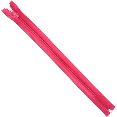 AERZETIX Set van 10 spiraalritsen nr. 5 35 cm scheidbaar met schuif van nylon polyester metaal framboos roze kleur creatieve naaicreaties project doe-het-zelf handwerk AERZETIX Set van 10 spiraalritsen nr. 5 35 cm scheidbaar met schuif van nylon polyester metaal framboos roze kleur creatieve naaicreaties project doe-het-zelf handwerk