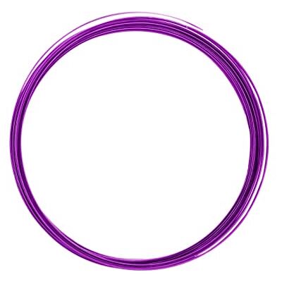 Creative Platte draad van aluminium, 3,5 x 1 mm, 5 m, lavendel Creative Platte draad van aluminium, 3,5 x 1 mm, 5 m, lavendel