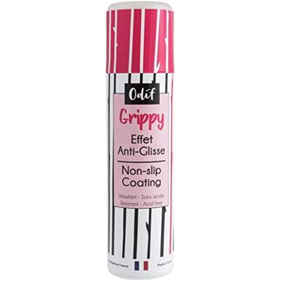 Odif Grippy antislip antislip voor sjablonen, linialen van stoffen en papier, textiel doorschijnende coating, niet plakkerig zuurvrij gemaakt in Frankrijk, spray van 150 ml Odif Grippy antislip antislip voor sjablonen, linialen van stoffen en papier, textiel doorschijnende coating, niet plakkerig zuurvrij gemaakt in Frankrijk, spray van 150 ml