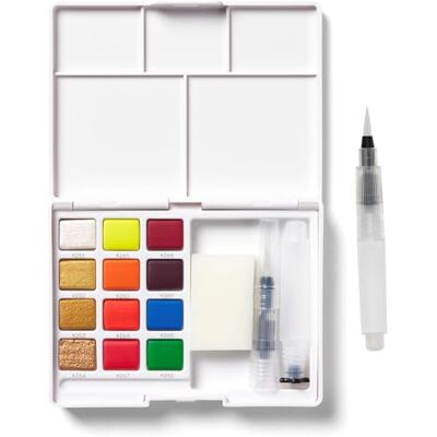 SAKURA Koi aquarel box 12 metallic napjes SAKURA Koi aquarel box 12 metallic napjes