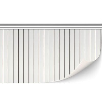 TexturKontor Set van 3 vellen zelfklevende wandbekleding voor poppenhuis schaal 1:12 (blanco houten muur) TexturKontor Set van 3 vellen zelfklevende wandbekleding voor poppenhuis schaal 1:12 (blanco houten muur)