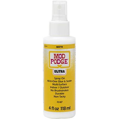 Mod-Podge Plaid All-in-One lijm en afdichting, 4 floz/118 ml Mod-Podge Plaid All-in-One lijm en afdichting, 4 floz/118 ml