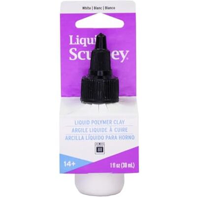 Sculpey Vloeibaar, wit, 29 ml, eenheidsmaat ALS3523 Sculpey Vloeibaar, wit, 29 ml, eenheidsmaat ALS3523