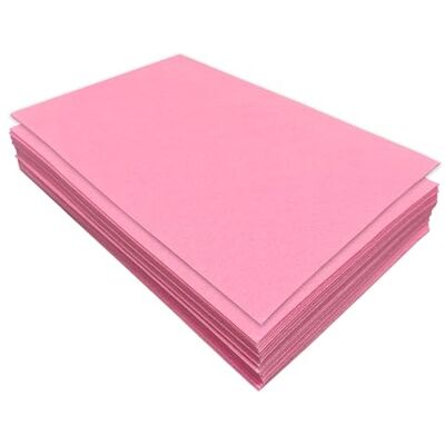 Jtnohx 32 stuks viltvellen om te knutselen, 17,8 x 28,7 cm, vierkante gekleurde stof om te knutselen (roze) Jtnohx 32 stuks viltvellen om te knutselen, 17,8 x 28,7 cm, vierkante gekleurde stof om te knutselen (roze)