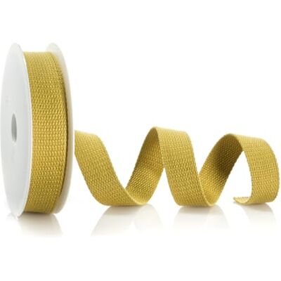 Trimz 25 mm x 5 m antieke gouden katoenen riem Trimz 25 mm x 5 m antieke gouden katoenen riem
