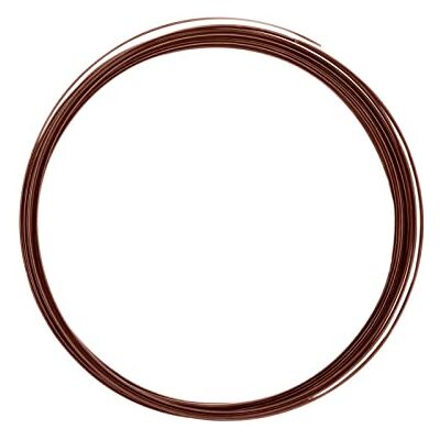 Creative Aluminium platte draad 3,5 x 1 mm 5 m chocolade Creative Aluminium platte draad 3,5 x 1 mm 5 m chocolade