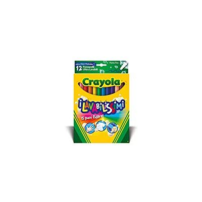 CRAYOLA Washable Markers 12 viltstiften met fijne punt CRAYOLA Washable Markers 12 viltstiften met fijne punt