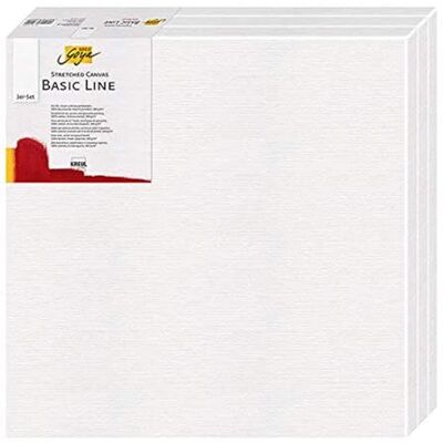 KREUL Solo Goya Basic Line frame, 15 x 15 cm, set van 3 KREUL Solo Goya Basic Line frame, 15 x 15 cm, set van 3