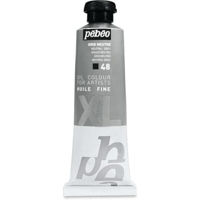 PEBEO Pébéo Fine XL olie 37 ml olieverf grijs olieverf Pébéo neutraal grijs 37 ml PEBEO Pébéo Fine XL olie 37 ml olieverf grijs olieverf Pébéo neutraal grijs 37 ml