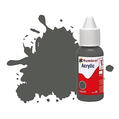 Humbrol Acrylverf nr. 27 zeegrijs mat DB0027 Humbrol Acrylverf nr. 27 zeegrijs mat DB0027