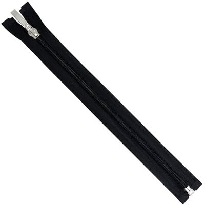 AERZETIX Set van 7 spiraalritssluitingen nr. 5 25 cm deelbaar zwart met decoratieve trekker voor jasaccessoires en kledingnaaien AERZETIX Set van 7 spiraalritssluitingen nr. 5 25 cm deelbaar zwart met decoratieve trekker voor jasaccessoires en kledingnaaien