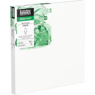Liquitex 418040040 Canvas, gerecycled, van 100% gerecycled kunststof, hoogwaardig canvas met 565 g/m², FSC, 3-voudig gegrond voor olie en acrylverf, Deep Edge, 40 x 40 cm Liquitex 418040040 Canvas, gerecycled, van 100% gerecycled kunststof, hoogwaardig canvas met 565 g/m², FSC, 3-voudig gegrond voor olie en acrylverf, Deep Edge, 40 x 40 cm