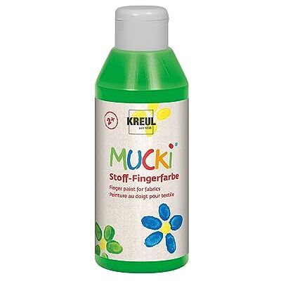 KREUL vingerverf, groen, 250 ml (1 stuk) KREUL vingerverf, groen, 250 ml (1 stuk)