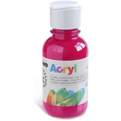 Primo 402TA125310 acrylverf, 125 ml, fles, rood, acrylverf (rood, fles, transparant, 125 ml, fles) Primo 402TA125310 acrylverf, 125 ml, fles, rood, acrylverf (rood, fles, transparant, 125 ml, fles)