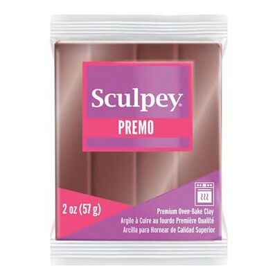Sculpey Polyform Premo Accents polymeerklei, 57 g, brons Sculpey Polyform Premo Accents polymeerklei, 57 g, brons