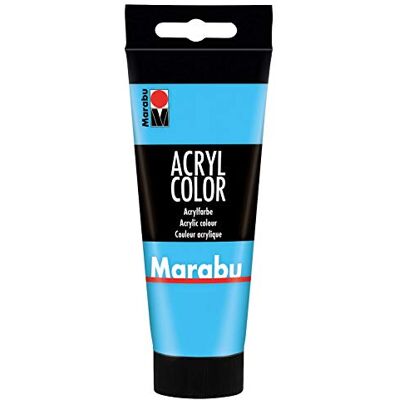 Marabu Crèmige acrylverf op waterbasis, sneldrogend, lichtecht, waterbestendig, gebruik met kwast en spons op canvas, papier en hout, 100 ml Marabu Crèmige acrylverf op waterbasis, sneldrogend, lichtecht, waterbestendig, gebruik met kwast en spons op canvas, papier en hout, 100 ml