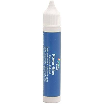 GLOREX 6 8090 16 Power Glue universele lijm, 25 ml, universele lijm, oplosmiddelvrij, drogend, transparant, geschikt voor alle materialen GLOREX 6 8090 16 Power Glue universele lijm, 25 ml, universele lijm, oplosmiddelvrij, drogend, transparant, geschikt voor alle materialen