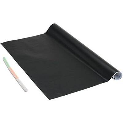 Venilia Set van 3 schoolbordfolie met krijt, krijtbord, krijtbord, multifunctionele folie, 45 cm x 1,5 m, 150 µm (dikte 0,15 mm) Venilia Set van 3 schoolbordfolie met krijt, krijtbord, krijtbord, multifunctionele folie, 45 cm x 1,5 m, 150 µm (dikte 0,15 mm)
