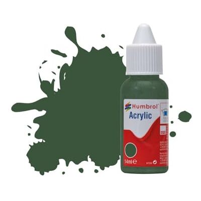 Humbrol Druppelfles voor acrylverf, nr. 78, mat, groen Humbrol Druppelfles voor acrylverf, nr. 78, mat, groen