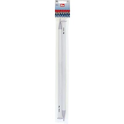 Prym 218234 Plast bal breinaalden, grijs, 40 cm, 15,00 mm Prym 218234 Plast bal breinaalden, grijs, 40 cm, 15,00 mm
