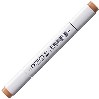 Copic Klassieke marker type E 13, Light Suntan, professionele marker op alcoholbasis, met brede en fijne punt Copic Klassieke marker type E 13, Light Suntan, professionele marker op alcoholbasis, met brede en fijne punt