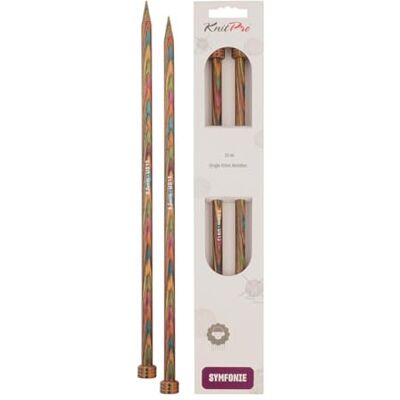 KnitPro Knit Pro Symfonie breinaalden, hout, 35 cm, naalddikte 9 mm KnitPro Knit Pro Symfonie breinaalden, hout, 35 cm, naalddikte 9 mm